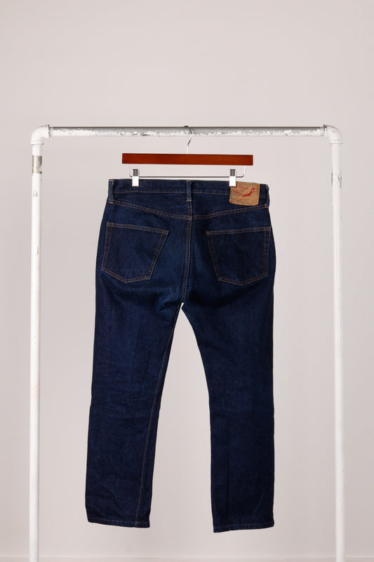 orSlow SS24 '107 1 Year Wash 13.5oz Ivy Fit' Selvedge Denim (2024)