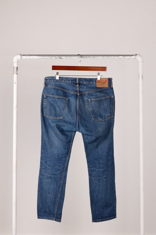 orSlow SS24 '107 2 Year Wash 13.5oz Ivy Fit' Selvedge Denim (2024)