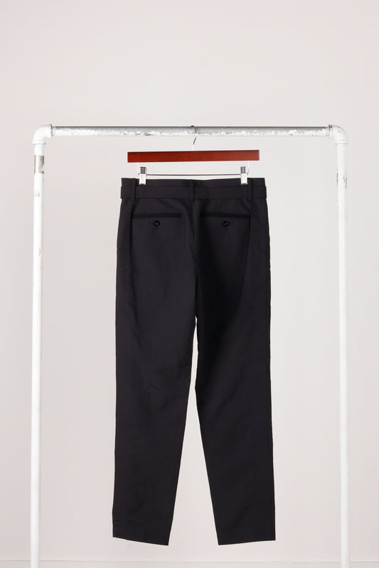 Sacai SS23 'Matte Taffeta' Pants Black (2023)