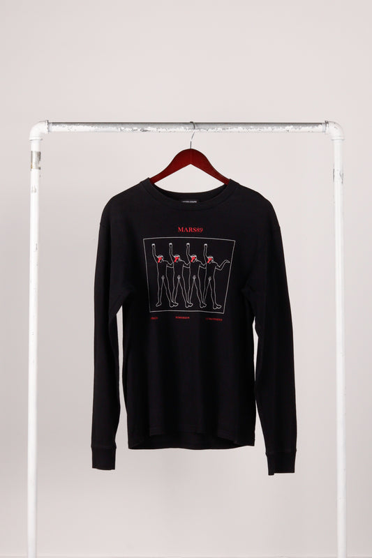 UNDERCOVER x Mars89 SS20 'Undercover Records' L/S T-Shirt Black (2020)