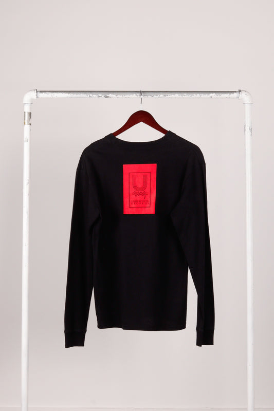 UNDERCOVER x Mars89 SS20 'Undercover Records' L/S T-Shirt Black (2020)