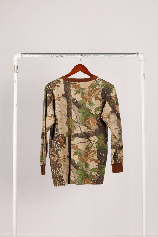 Vintage 90's Spartan 'Real Tree Camo' L/S T-Shirt