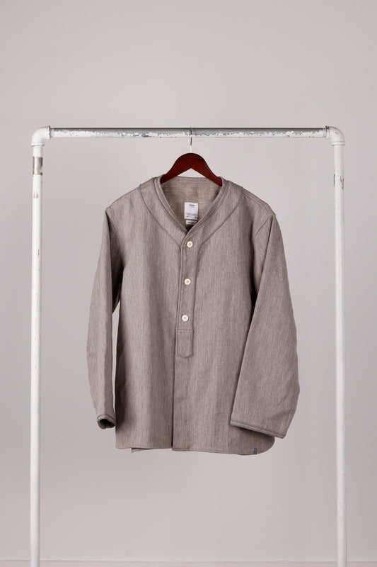 Visvim FW20 'Dugout' L/S Shirt Grey (2020)