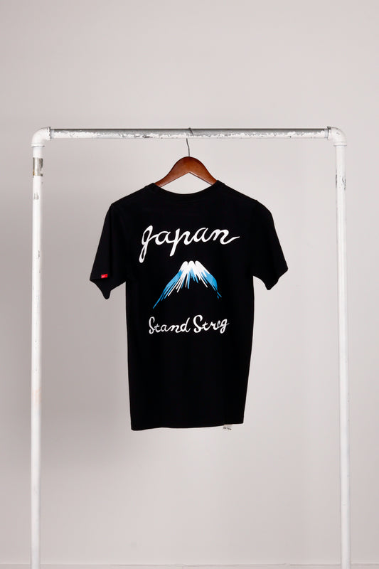 WTAPS SS11 'Japan Stand Strong Tsunami Charity' T-Shirt Black (2011)